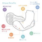 アティパスベネフィット　アティパスを 履くことで 感じられること